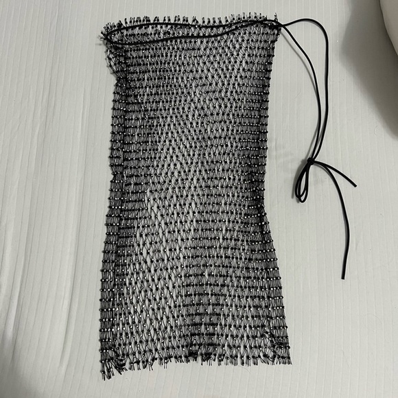 Sheer Rhinestone Skirt - Picture 5 of 6